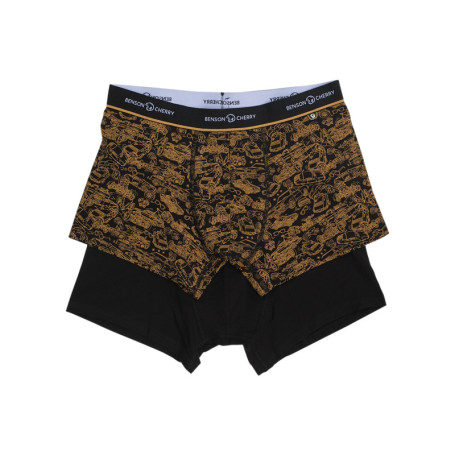 Lot de 2 boxers classiques en coton...