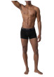 Thumbnail Lot de 3 boxers classique en coton noir uni avec une coupe ajustée - Image 2