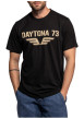 Thumbnail T-shirt Bell en coton noir à coupe droite pourvu d'un col rond