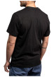 Thumbnail T-shirt Bell en coton noir à coupe droite pourvu d'un col rond - Image 2