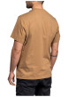 Thumbnail T-shirt Vilas en coton beige à coupe droite pourvu d'un col rond - Image 2