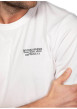 Thumbnail T-shirt Jerry en coton blanc à coupe droite pourvu d'un col rond - Image 3