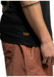 Thumbnail T-shirt Estill en coton noir imprimé à coupe droite pourvu d'un col rond - Image 5