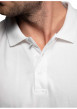 Thumbnail Polo Baytown en coton blanc à coupe droite pourvu d'un col boutonné - Image 2