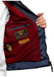 Thumbnail Blouson Gilmer marine à coupe droite pourvu d'un col à boutons pression - Image 7