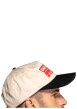 Thumbnail Casquette Glendive en coton écrue pourvue de broderies à l'avant - Image 3