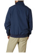 Thumbnail Blouson marine uni pourvu d'un col montant et d'une coupe droite - Image 2