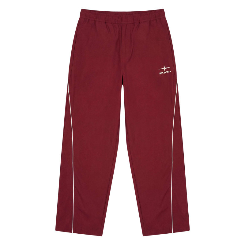 Project X - Pantalon Jogging Bordeaux Uni Pourvu D'une Taille élastiquée - Rouge Foncé Project X - Pantalon Jogging Bordeaux Uni Pourvu D'une Taille élastiquée - Rouge Foncé