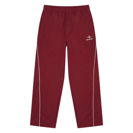 Pantalon jogging bordeaux uni pourvu d'une...