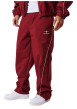 Thumbnail Pantalon jogging bordeaux uni pourvu d'une taille élastiquée - Image 3
