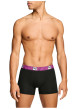 Thumbnail Lot de 2 boxers classiques en coton noirs unis pourvus d'une taille élastiquée - Image 3