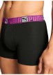 Thumbnail Lot de 2 boxers classiques en coton noirs unis pourvus d'une taille élastiquée - Image 5