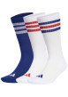 Thumbnail Lot de 3 paires de chaussettes hautes multicolores pourvues du logo de la marque