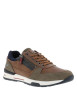 Thumbnail Baskets cognac à talon plat avec des lacets et un zip latéral - Image 3