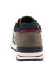 Thumbnail Baskets cognac à talon plat avec des lacets et un zip latéral - Image 6