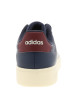 Thumbnail Baskets bleues avec un talon plat pourvu de lacets et de bandes blanches - Image 6