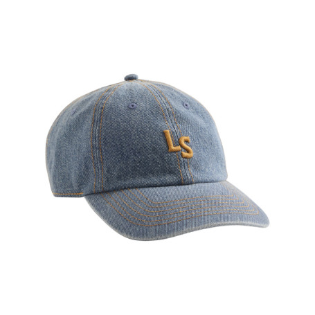 Casquette en coton jean's avec une fermeture...