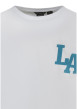 Thumbnail T-shirt en coton blanc uni pourvu d'un imprimé ourson et d'un col rond - Image 3