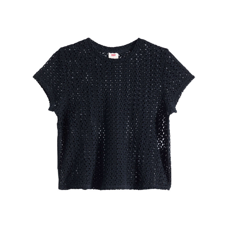 Levi's® - T-shirt Noir Uni Avec Une Coupe Droite Et Des Manches Courtes - Noir