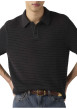 Thumbnail Polo en coton noir uni avec une coupe droite et un col boutonné - Image 3