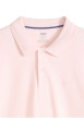 Thumbnail Polo en coton rose uni avec une coupe droite et un col boutonné - Image 2