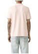 Thumbnail Polo en coton rose uni avec une coupe droite et un col boutonné - Image 4