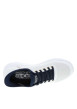 Thumbnail Baskets blanches avec une semelle plate et une fermeture slip-on - Image 4