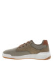 Thumbnail Sneakers kaki à semelle plate avec un patch de la marque sur la languette - Image 2