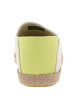 Thumbnail Espadrilles beiges avec un talon à talon plat et fermeture slip-on - Image 6