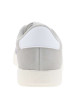 Thumbnail Baskets tennis grises en cuir avec un talon plat et des lacets - Image 6