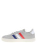 Thumbnail Baskets tennis grises en cuir avec un talon plat et des lacets - Image 2