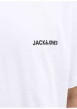 Thumbnail Pyjama court en coton blanc pourvu du logo de la marque sur la poitrine - Image 2