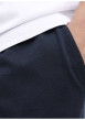 Thumbnail Pyjama court en coton blanc pourvu du logo de la marque sur la poitrine - Image 3