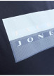 Thumbnail T-shirt en coton marine imprimé avec une coupe droite et un col rond - Image 2