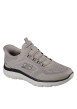 Thumbnail Baskets running taupe à semelle plate avec une fermeture slip-on - Image 3