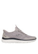 Thumbnail Baskets running taupe à semelle plate avec une fermeture slip-on