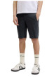 Thumbnail Short chino en coton marine uni pourvu de passants pour la ceinture - Image 6