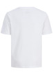Thumbnail T-shirt en coton blanc uni pourvu d'un imprimé citron et d'un col rond - Image 2