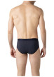 Thumbnail Lot de 3 slips en coton multicolores unis avec une taille élastiquée - Image 4