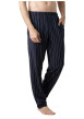 Thumbnail Pyjama long en coton marine à motifs pourvu d'une coupe droite - Image 3