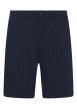 Thumbnail Short chino en coton marine uni avec une coupe droite et de multiples poches