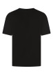 Thumbnail T-shirt Sherbrooke en coton noir à coupe droite pourvu d'un col rond - Image 2