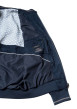 Thumbnail Blouson marine uni pourvu d'une coupe droite et d'un col montant - Image 5