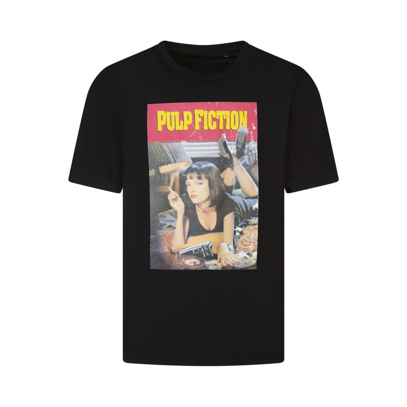 Jack & Jones - T-shirt En Coton Noir Imprimé Avec Une Coupe Droite Et Un Col Rond - Noir Jack & Jones - T-shirt En Coton Noir Imprimé Avec Une Coupe Droite Et Un Col Rond - Noir