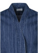 Thumbnail Surchemise à rayures en coton bleue unie avec une coupe droite - Image 3