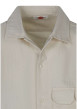 Thumbnail Chemise en coton écrue unie avec une coupe droite et d'un col chemise - Image 3