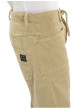 Thumbnail Short chino en coton beige uni avec une coupe droite muni d'un bouton - Image 7