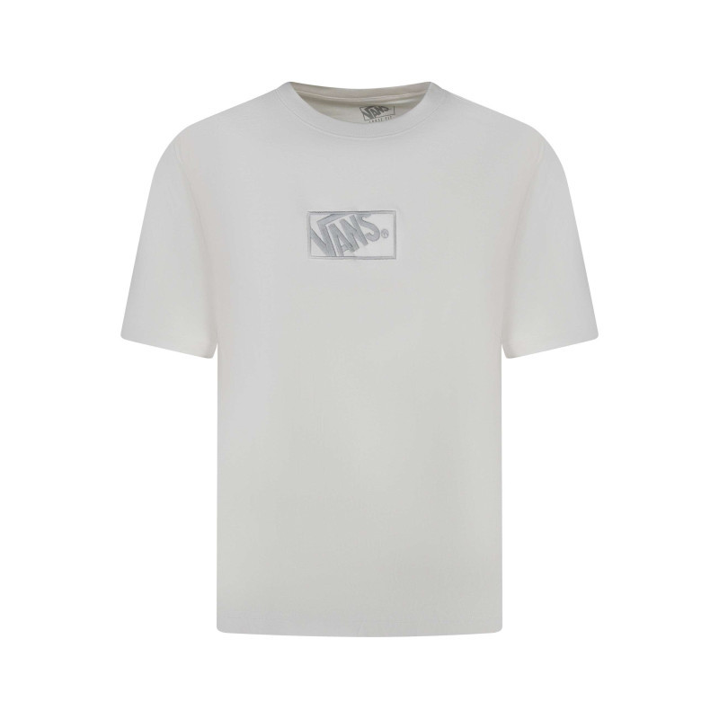Vans - T-shirt En Coton écru Uni Avec Une Coupe Droite Et Un Col Rond - Beige Vans - T-shirt En Coton écru Uni Avec Une Coupe Droite Et Un Col Rond - Beige