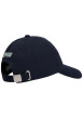 Thumbnail Casquette bleu marine en coton à imprimé muni d'une fermeture strapback - Image 2
