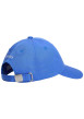 Thumbnail Casquette bleue unie en coton pourvu d'une fermeture strapback - Image 2